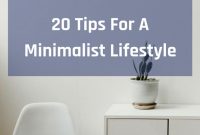 Tips For Maintaining A Minimalist Lifestyle Effortlessly