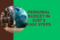 How To Create A Personal Budget That Works