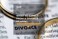 How To Prepare For A Divorce Court Hearing