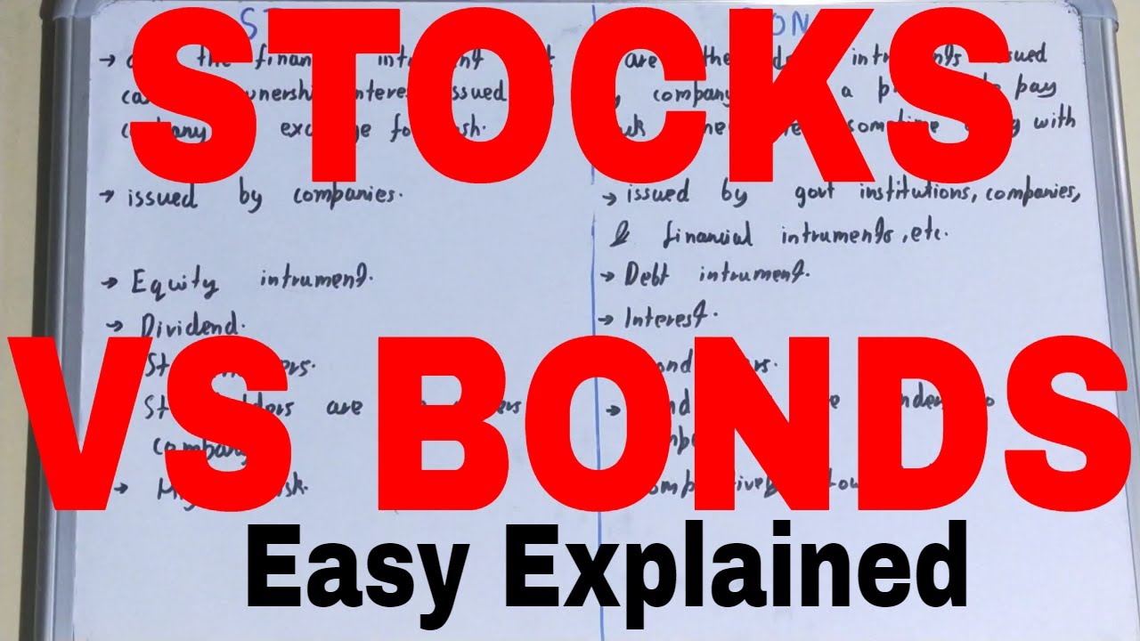 What Is The Difference Between Stocks And Bonds
