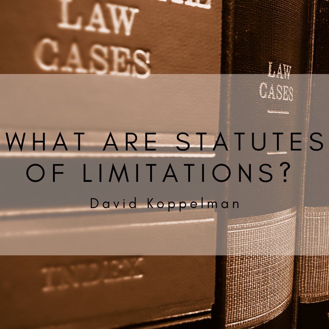 What Is The Statute Of Limitations In Law